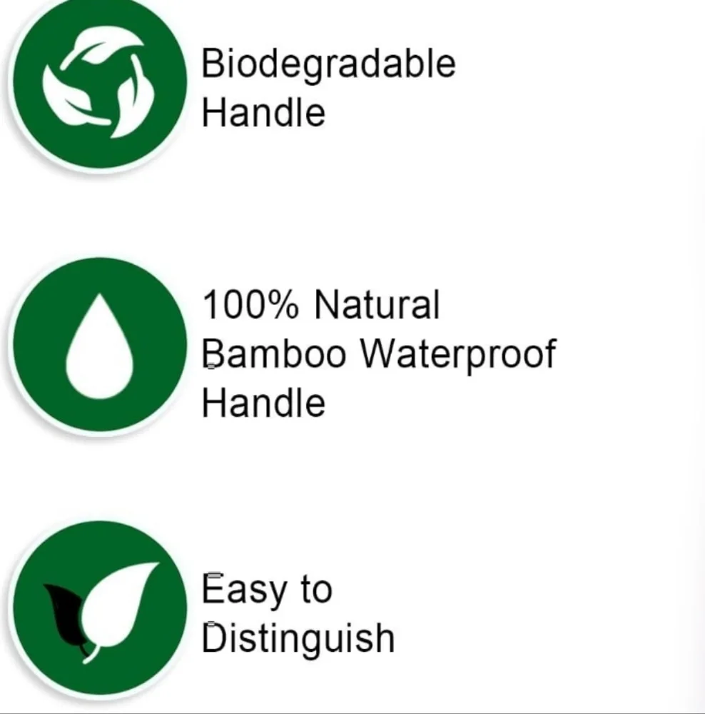 Eco-Friendly Bamboo Toothbrush Set - Picture 4 of 8